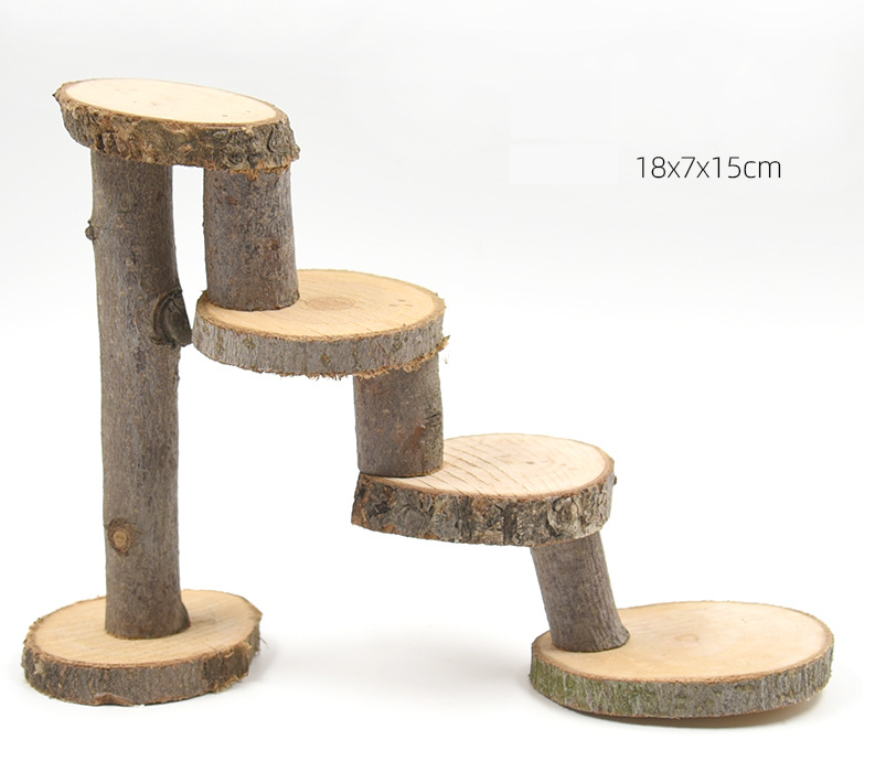 Hamster Climbing Ladder Wood Chewing Toy