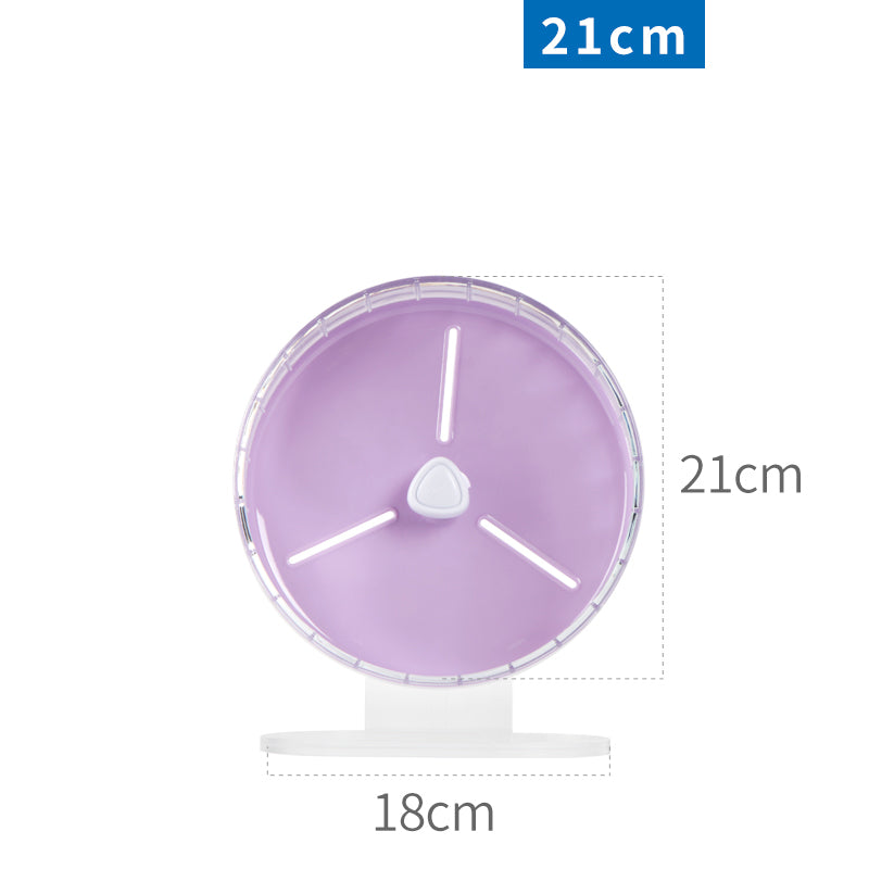Hamster Running Wheel Roller With Stand Toy Supplies