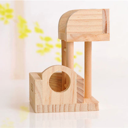 Hamster Lookout Wooden Anti-bite Toy