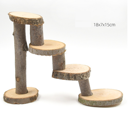 Hamster Climbing Ladder Wood Chewing Toy
