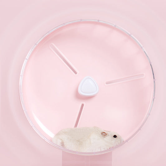 Hamster Running Wheel Roller With Stand Toy Supplies