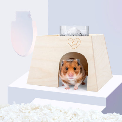 Hamster One Bedroom Hideout House Climbing Toy