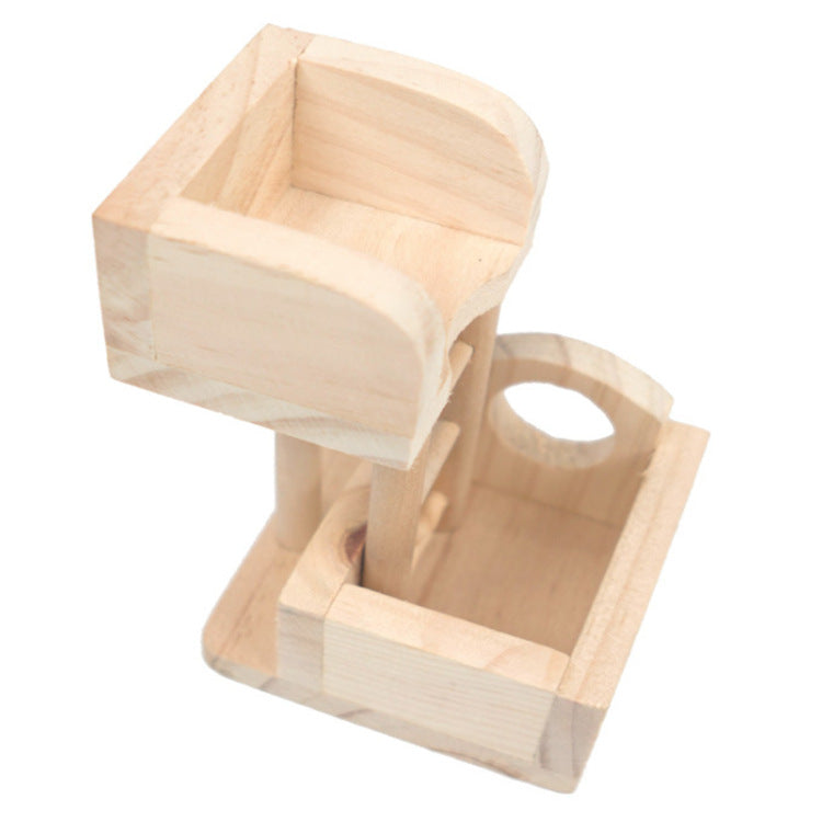 Hamster Lookout Wooden Anti-bite Toy